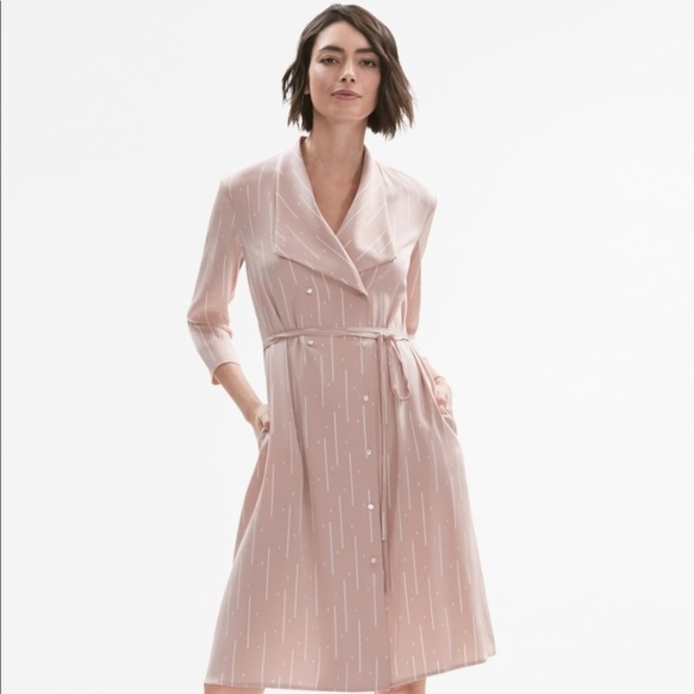 NWT MM Lafleur “The Suzanne Dress—Morse Code”